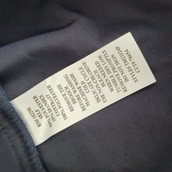 Connected Apparel Womens Dark Blue Dress 10P - Picture 6 of 6